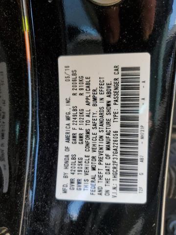 2016 HONDA ACCORD LX 1HGCR2F37GA226056