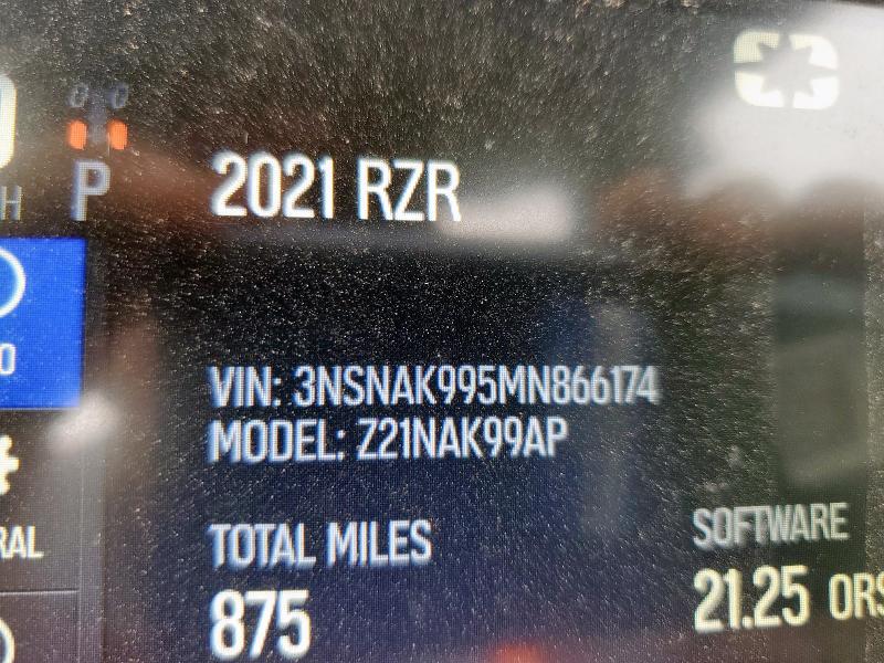2021 POLARIS RZR XP 100 3NSNAK995MN866174