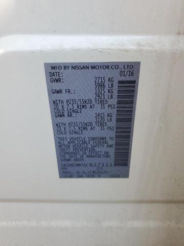 2016 NISSAN PATHFINDER - 5N1AR2MM3GC617111