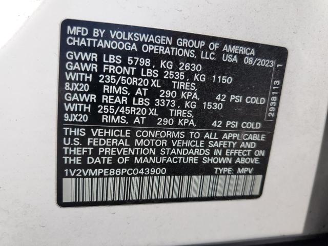 2023 VOLKSWAGEN ID.4 PRO S 1V2VMPE86PC043900