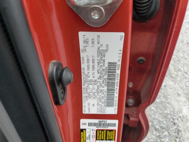 2014 TOYOTA TACOMA DOU - 5TFLU4EN6EX107114
