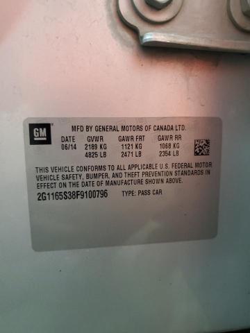 2015 CHEVROLET IMPALA LTZ 2G1165S38F9100796