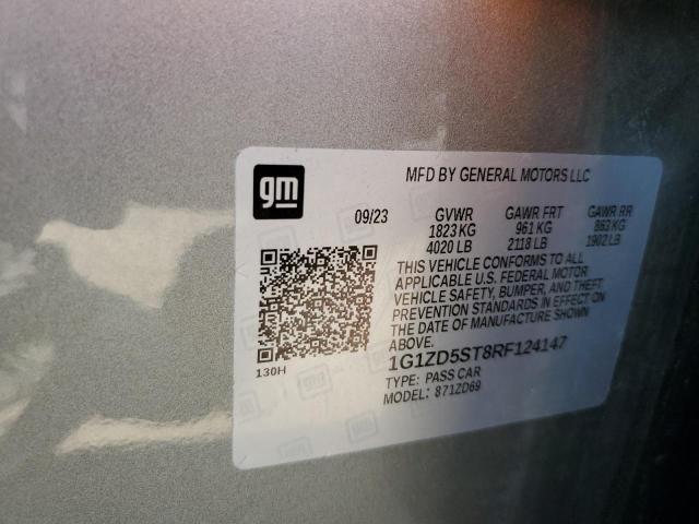 2024 CHEVROLET MALIBU LT 1G1ZD5ST8RF124147