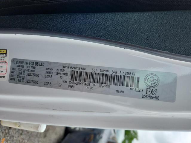 2017 JEEP WRANGLER U 1C4BJWDG0HL594793