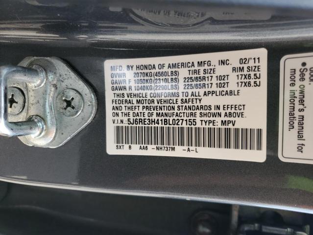 2011 HONDA CR-V SE - 5J6RE3H41BL027155