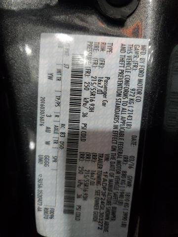 2016 FORD FOCUS SE - 1FADP3F24GL303272