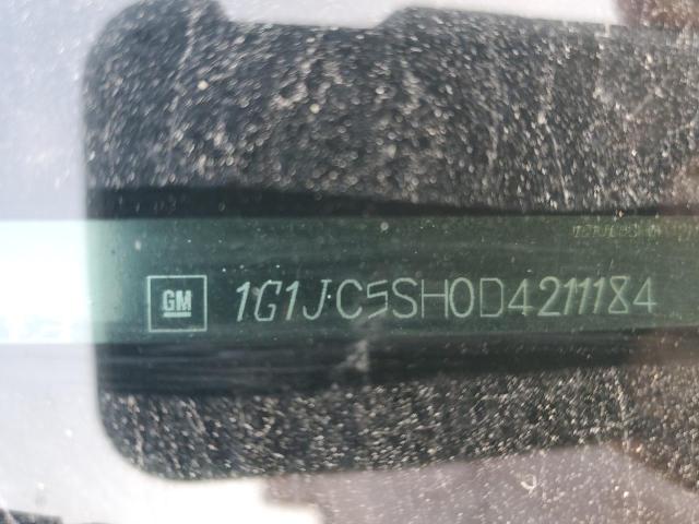2013 CHEVROLET SONIC LT - 1G1JC5SH0D4211184