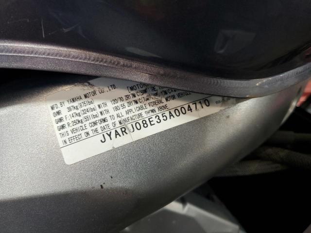 2005 YAMAHA FZ6 S JYARJ08E35A004710