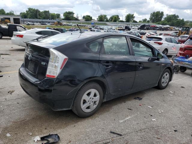 TOYOTA PRIUS 2011 black  hybrid engine JTDKN3DU1B1411347 photo #4