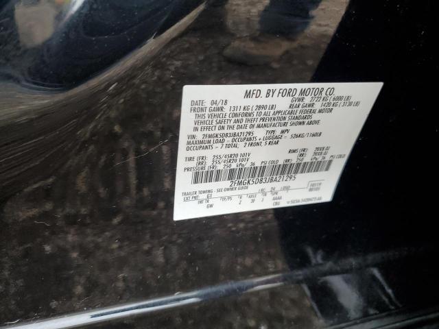 2018 FORD FLEX LIMIT 2FMGK5D83JBA21295