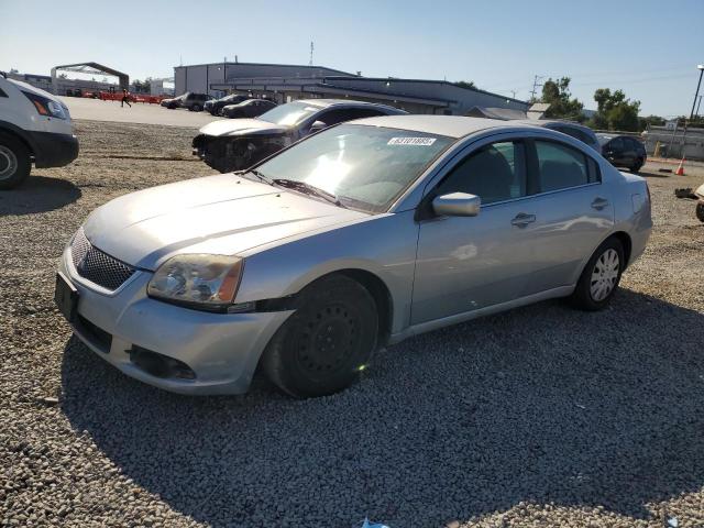 MITSUBISHI GALANT ES 2012 silver  gas 4A32B3FF3CE024250 photo #1