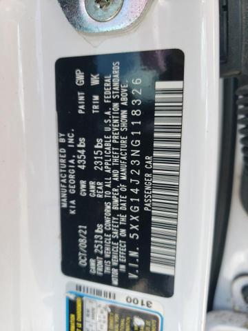 2022 KIA CADENZA LI 5XXG14J23NG118326