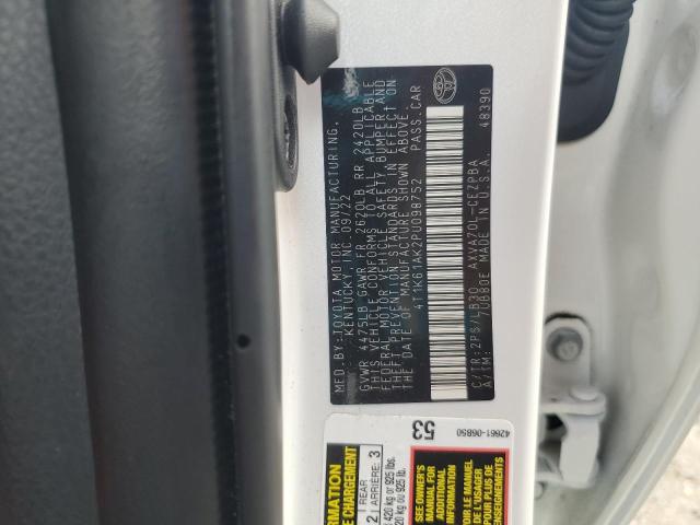 2023 TOYOTA CAMRY XSE 4T1K61AK2PU098752