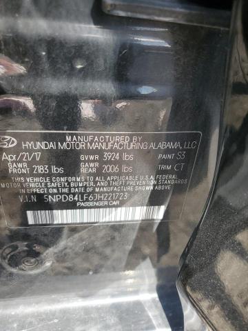 2018 HYUNDAI ELANTRA SE 5NPD84LF6JH221723