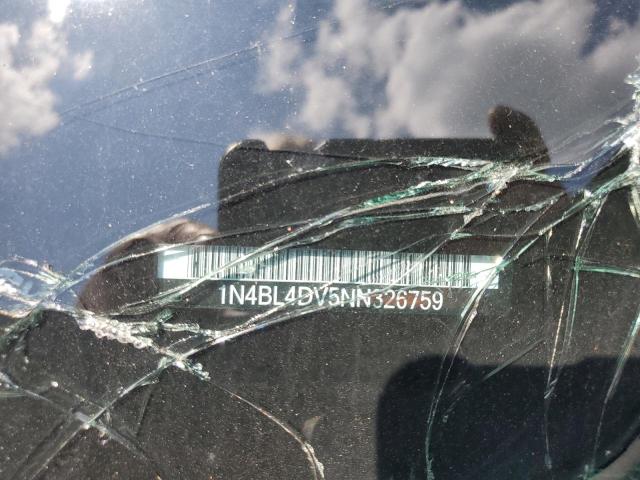 2022 NISSAN ALTIMA SV 1N4BL4DV5NN326759