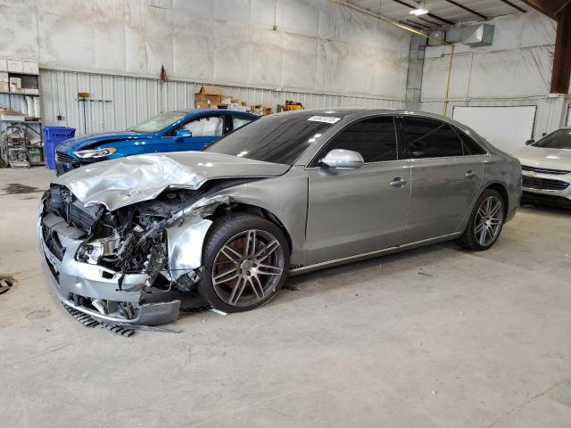 AUDI A8 L QUATT 2011 silver  gas WAURVAFD7BN027479 photo #1