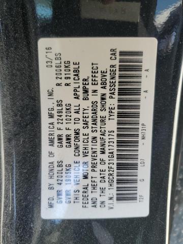 2016 HONDA ACCORD LX - 1HGCR2F31GA173175
