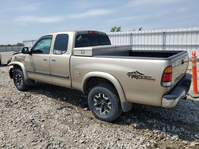 TOYOTA TUNDRA ACC 2003 tan 4dr ext gas 5TBBT441X3S391775 photo #3
