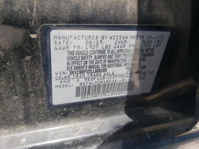 2020 NISSAN VERSA SR - 3N1CN8FV2LL806285