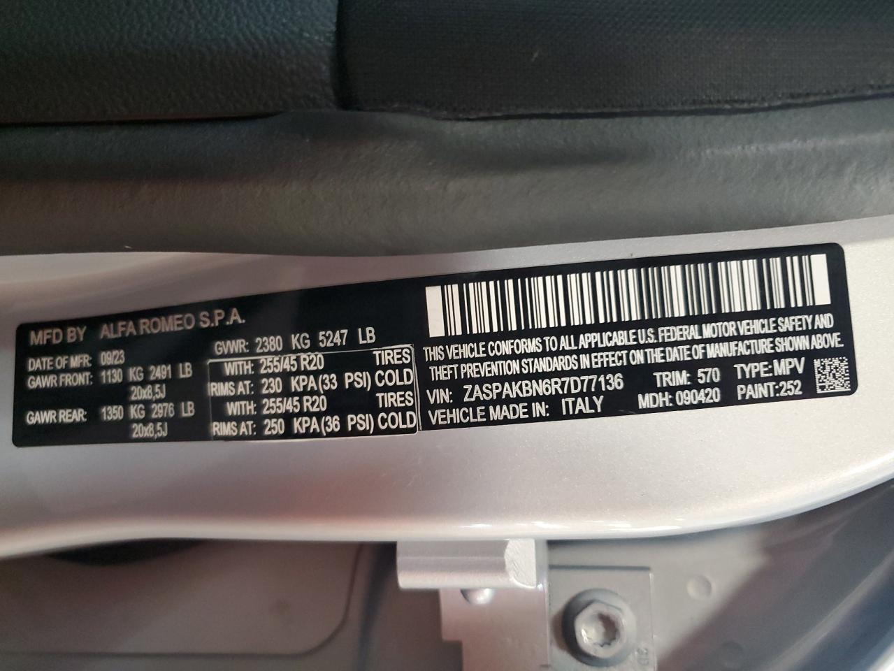 ALFA ROMEO STELVIO TI