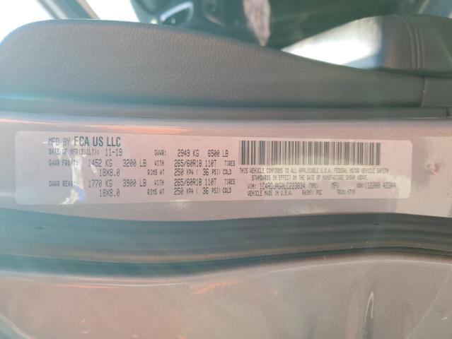 2020 DODGE DURANGO SX 1C4RDJAG0LC223834