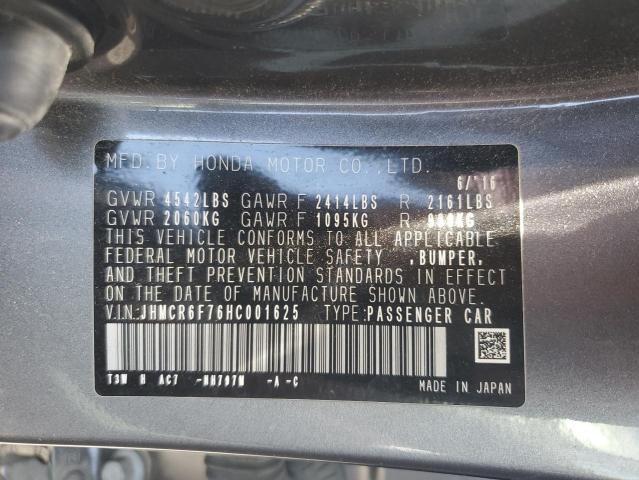 2017 HONDA ACCORD TOU JHMCR6F76HC001625