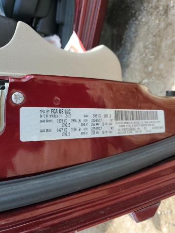 2017 DODGE GRAND CARA 2C4RDGCG1HR693661