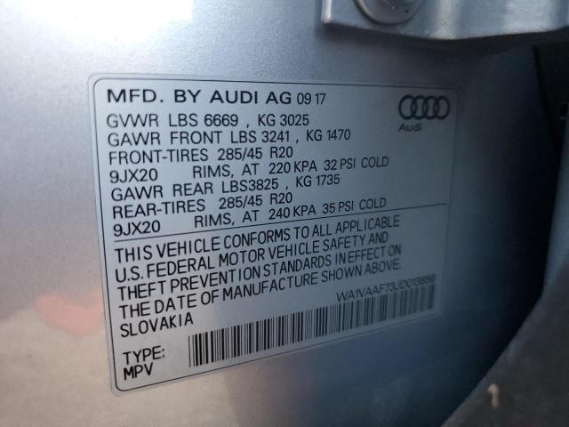 2018 AUDI Q7 PRESTIG - WA1VAAF73JD013858