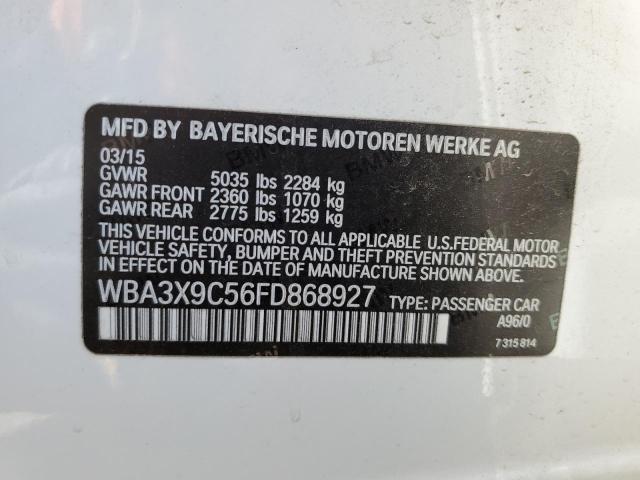 2015 BMW 335 XIGT - WBA3X9C56FD868927