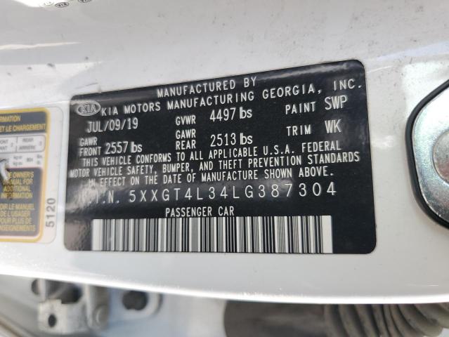 2020 KIA OPTIMA LX 5XXGT4L34LG387304