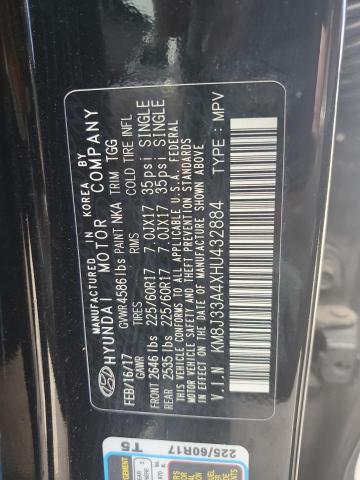 2017 HYUNDAI TUCSON LIM - KM8J33A4XHU432884