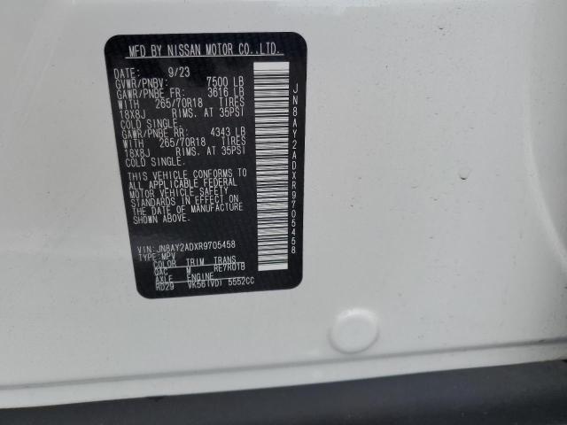2024 NISSAN ARMADA SV JN8AY2ADXR9705458