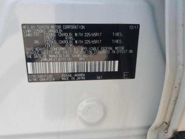 2018 TOYOTA RAV4 HV LE JTMRJREV7JD191181