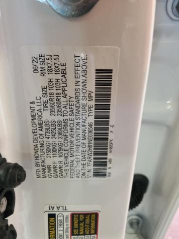 2022 HONDA CR-V EXL 7FARW2H81NE036546