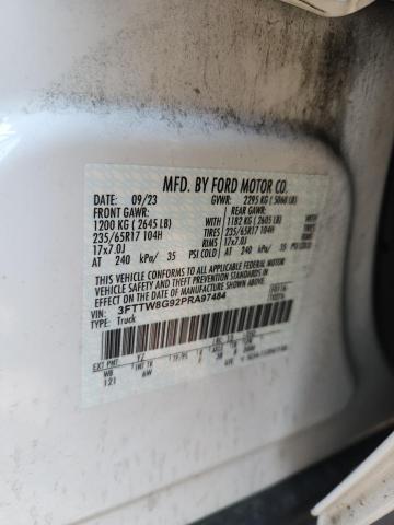 2023 FORD MAVERICK X 3FTTW8G92PRA97484