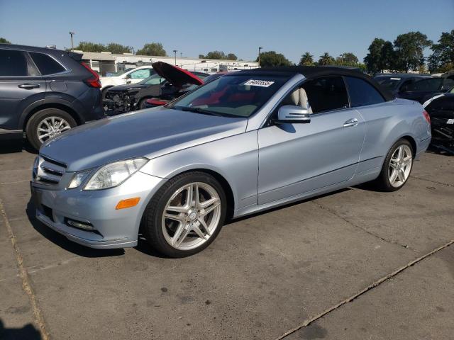 MERCEDES-BENZ E 350 2013 blue converti gas WDDKK5KF5DF187701 photo #1