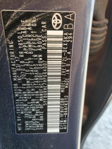 2017 TOYOTA COROLLA L - 5YFBURHE7HP664007