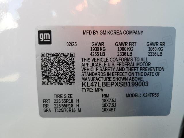 2025 BUICK ENVISTA SP KL47LBEPXSB199003