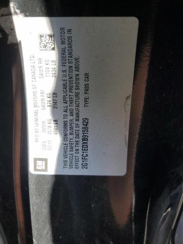 2011 CHEVROLET CAMARO LT - 2G1FC1EDXB9158429