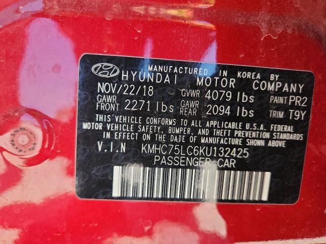 2019 HYUNDAI IONIQ SEL - KMHC75LC6KU132425