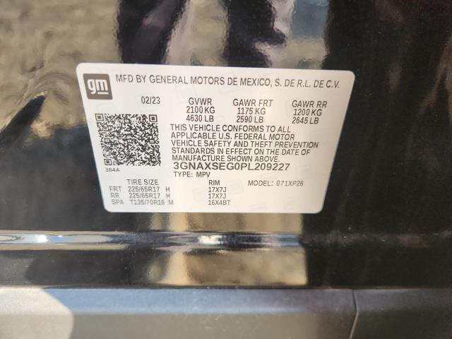 2023 CHEVROLET EQUINOX LS 3GNAXSEG0PL209227