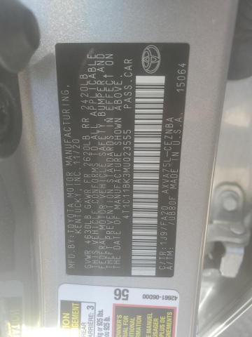 2021 TOYOTA CAMRY LE - 4T1C11BK3MU023555