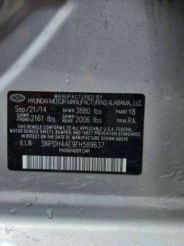 2015 HYUNDAI ELANTRA SE - 5NPDH4AE9FH589637