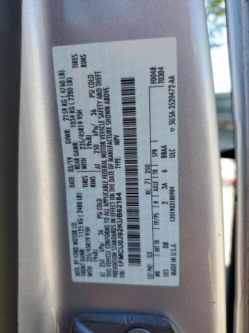 2019 FORD ESCAPE TIT 1FMCU0J92KUB62184
