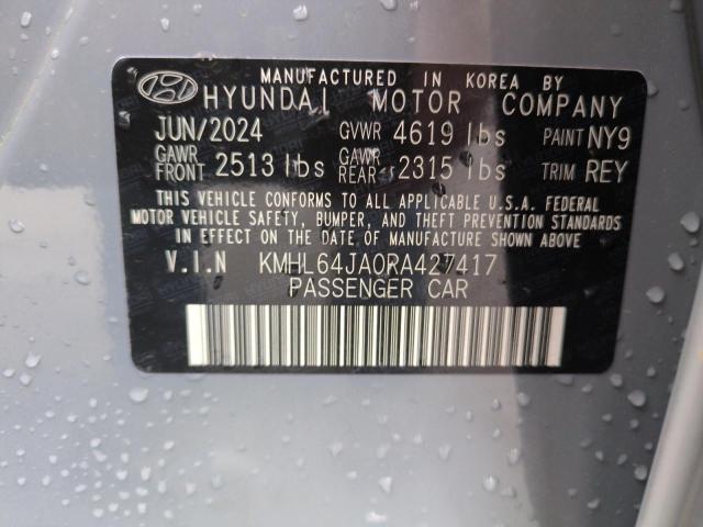 2024 HYUNDAI SONATA SEL KMHL64JA0RA427417