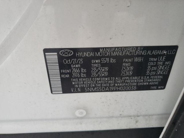 2023 HYUNDAI SANTA FE L 5NMS5DA19PH020038