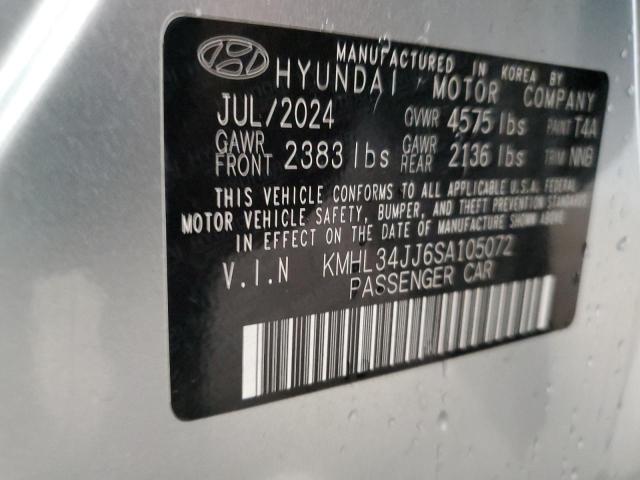 2025 HYUNDAI SONATA HYB - KMHL34JJ6SA105072