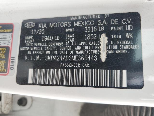 2021 KIA RIO LX 3KPA24AD3ME366443