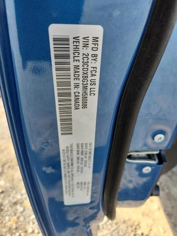 2021 DODGE CHARGER SXT 2C3CDXBG3MH580886