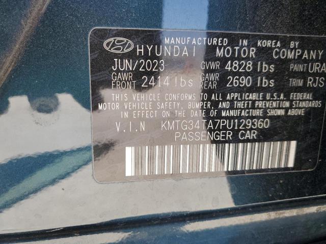 2023 GENESIS G70 BASE KMTG34TA7PU129360